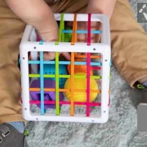 Innybin fat brain toys - cube toy for babies toddlers
